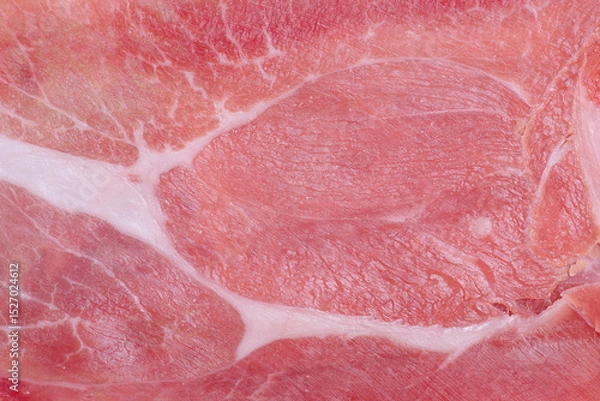 Fototapeta Jamon meat as background macro photo.