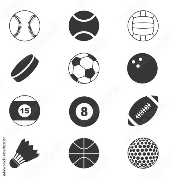 Obraz sports balls