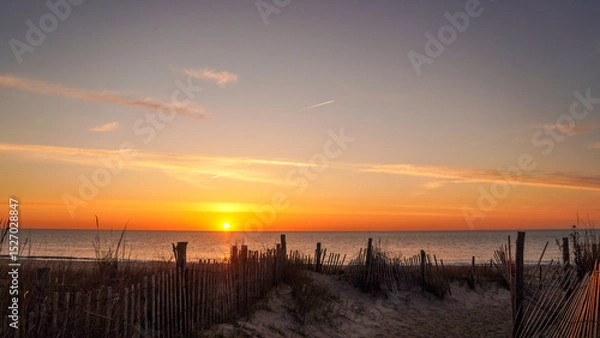 Fototapeta beach sunset
