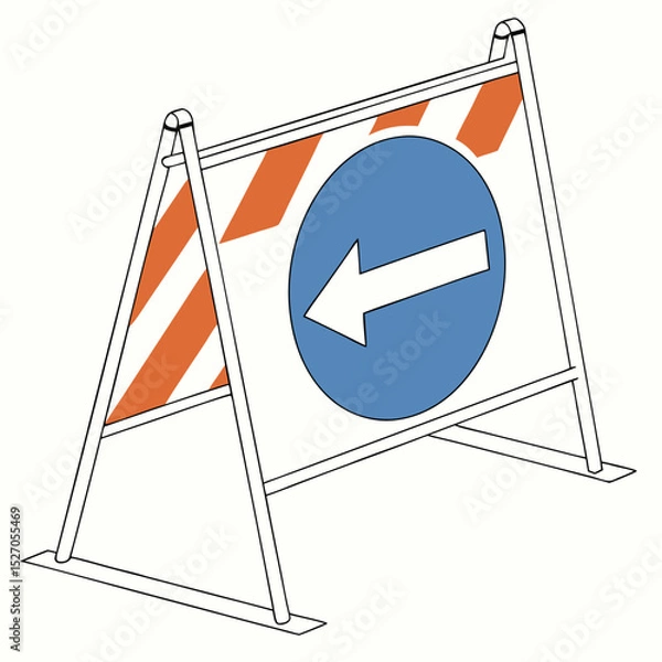 Obraz vector illustration of a mail box