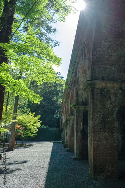Obraz 京都東山・南禅寺の水路閣