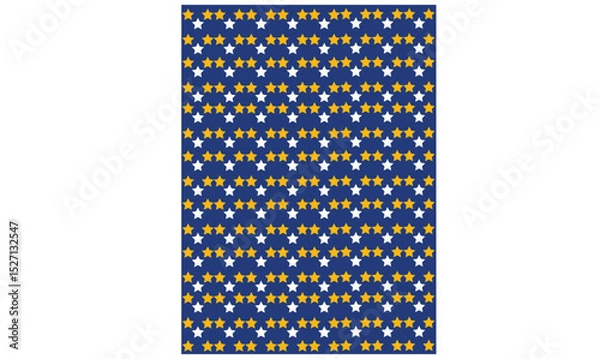 Obraz  Star seamless pattern background image