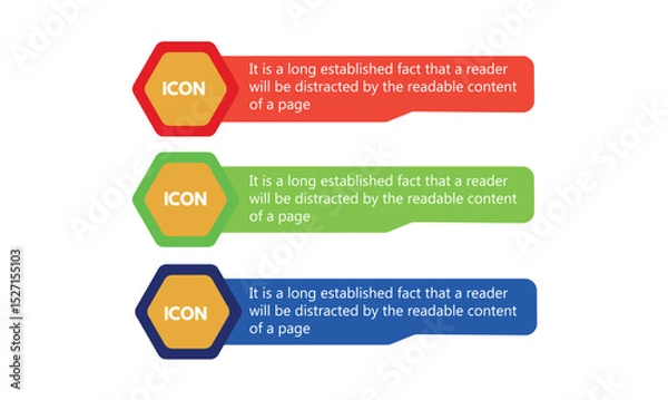Obraz Infographic flowchart design