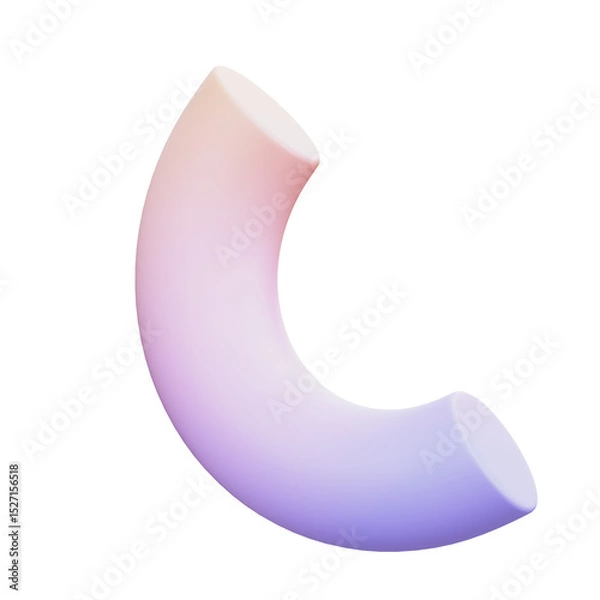 Obraz Gradient Abstract Shape