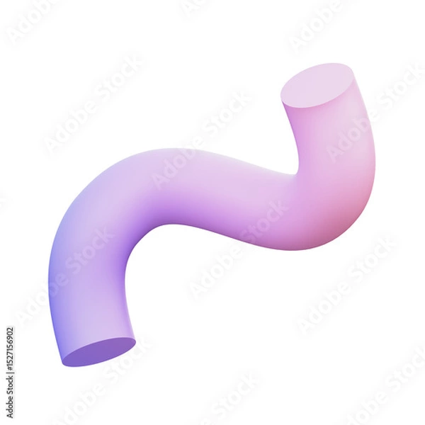 Obraz Gradient Abstract Shape