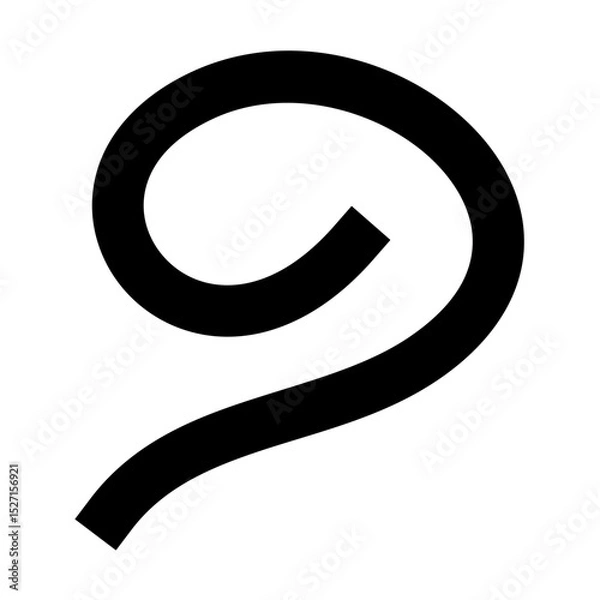 Obraz Abstract Line Thick