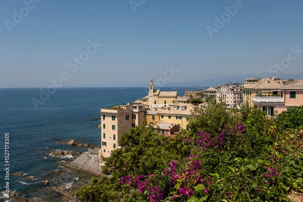 Obraz Boccadasse, a small village on the coast of Genoa, Italy
