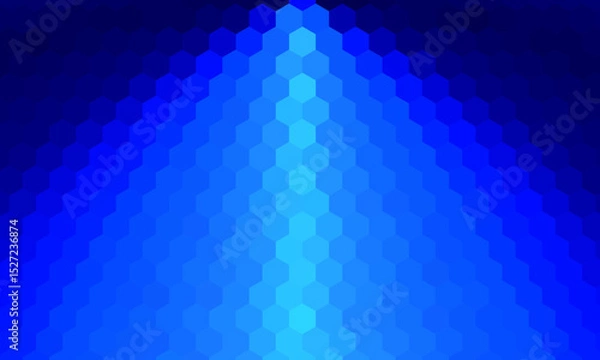 Fototapeta abstract blue background with lights