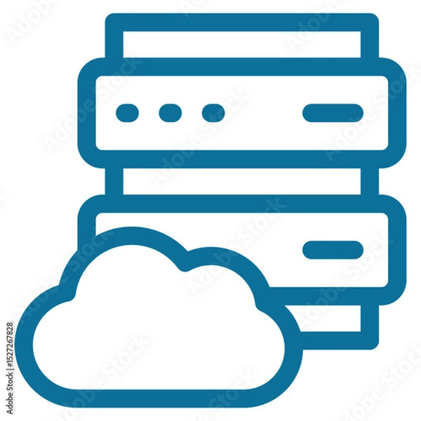 Obraz Data Center Icon Element For Design