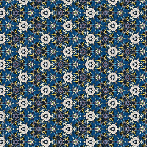Fototapeta very elegant and beautiful multicolor abstract seamless pattern