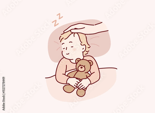 Fototapeta Hand drawn style vector design illustrations.