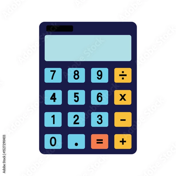 Fototapeta calculator glyph icon set. calculator icon set. accounting calculator symbol. calculator sign for app, ui and website. vector illustration on transparent background