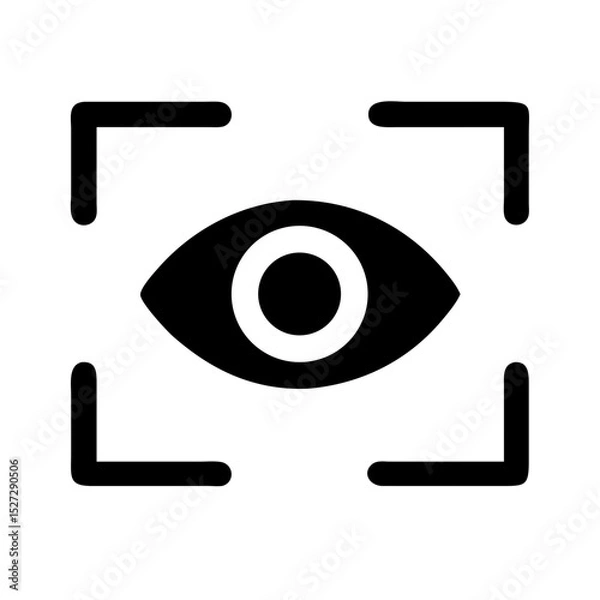 Obraz eye scan icon