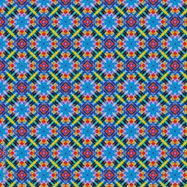 Obraz very elegant and beautiful multicolor abstract seamless pattern