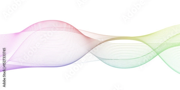 Obraz Smooth Gradient Waves