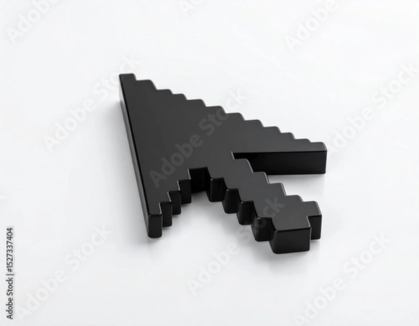Obraz 3d mouse cursor