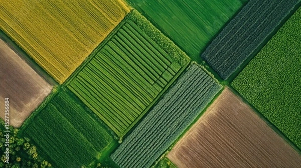 Fototapeta ai analyzed aerial data helping farmers create precision fertilizer maps, reducing waste and improving overall soil balance.