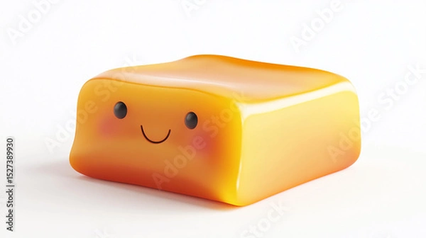Fototapeta cute character design with cute expression