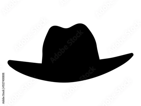 Obraz cowboy hat vector illustration