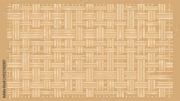Obraz bamboo mat background