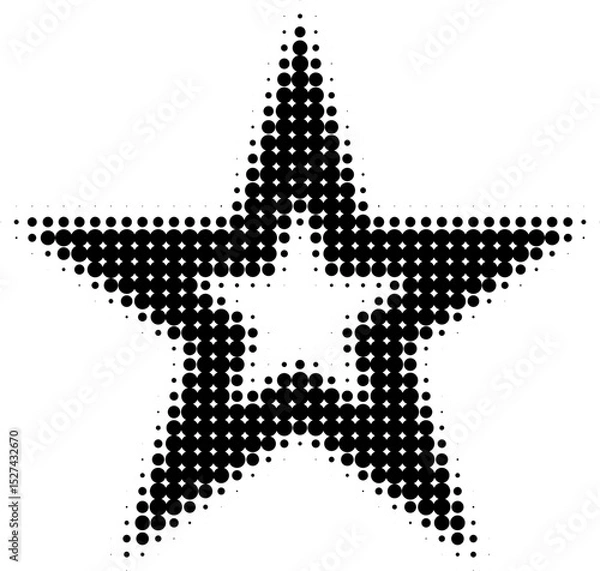 Obraz halftone y2k element