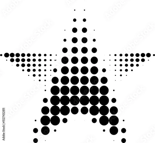 Obraz halftone y2k element