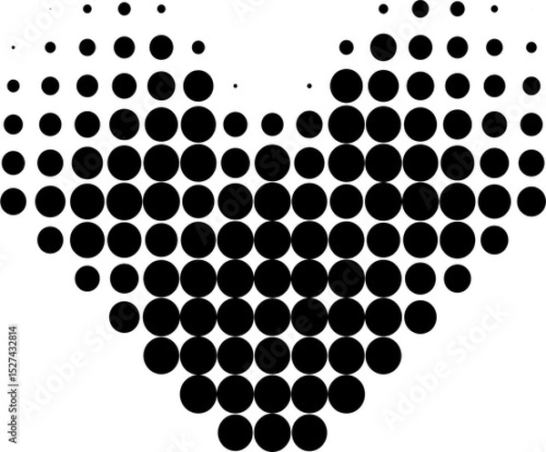 Obraz halftone y2k element