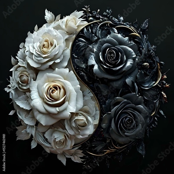 Fototapeta bouquet of roses