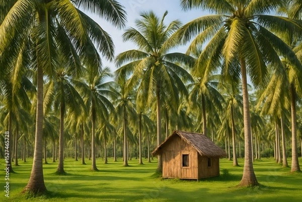 Fototapeta Coconut-1