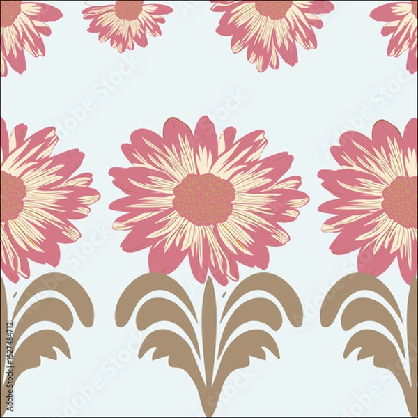 Obraz seamless floral pattern