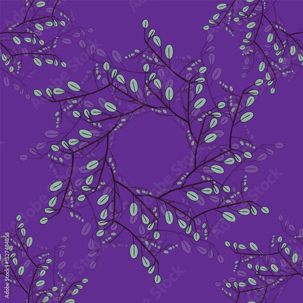 Fototapeta Textile repeat pattern