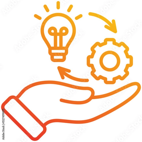 Obraz Implementation Icon
