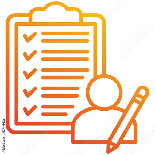 Obraz Test Icon