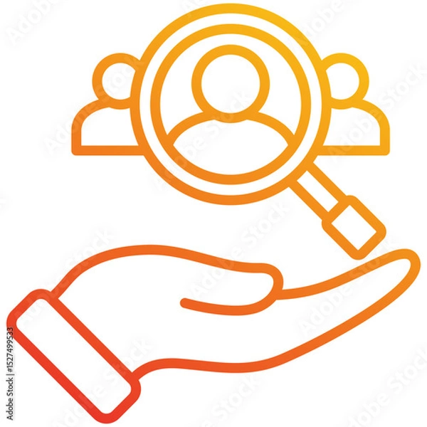 Obraz Human Resources Icon