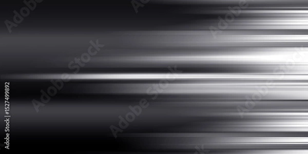 Fototapeta White gray motion background , grey gradient abstract background