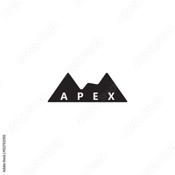 Fototapeta Apex , house, home, icon, building, vector, estate, symbol, roof, illustration, real, architecture, business, sign, logo, design, window, sale, construction, property, buy, real estate, set, apartment