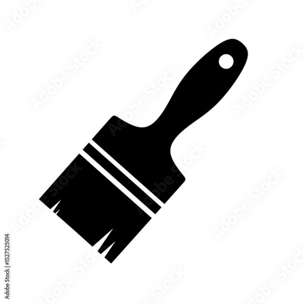 Obraz theme icon.vector paint brush icon with trendy design