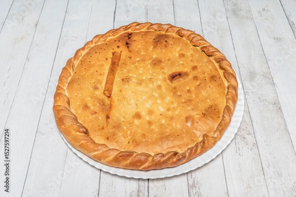 Fototapeta The key to a good dough is its ability to hold the filling without breaking during cooking, while remaining pleasing to the palate