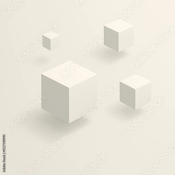 Fototapeta empty cardboard boxes