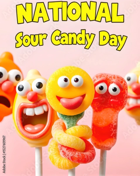 Obraz National Sour Candy Day