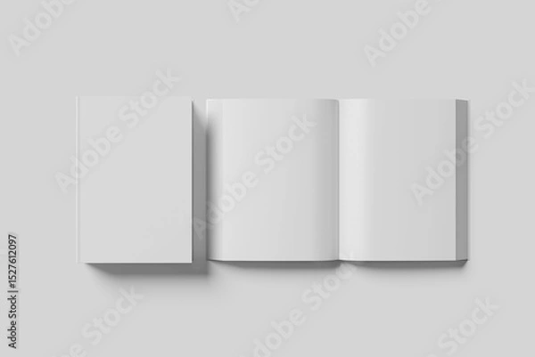 Obraz book large mock up
