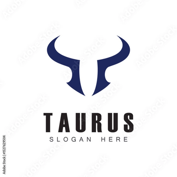 Obraz Taurus logo icon template design
