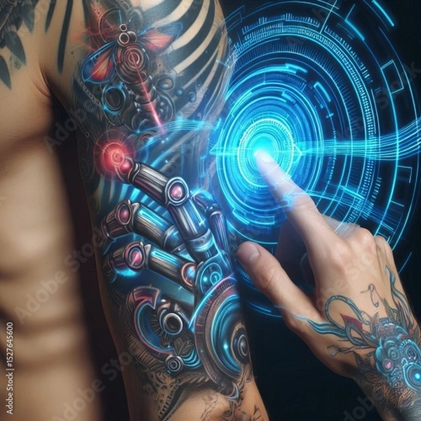 Obraz Tattoos that dynamic interactive experiences