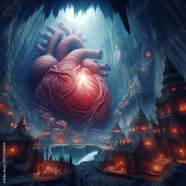 Obraz The Heart and life force