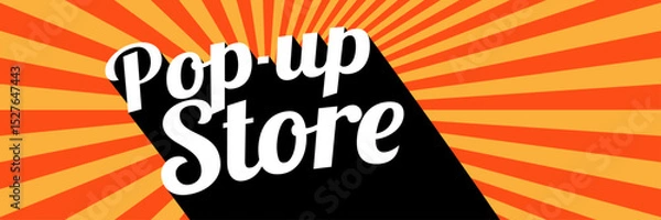 Fototapeta Pop-up store
