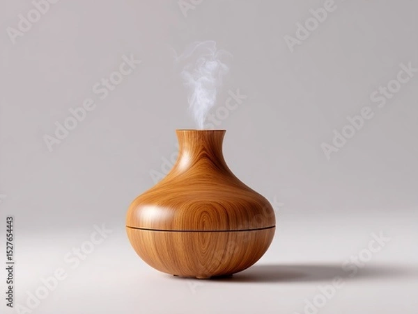 Obraz Modern electric aroma diffuser spreading soothing steam in a clean room