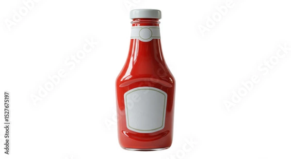 Obraz Isolated Ketchup Bottle
