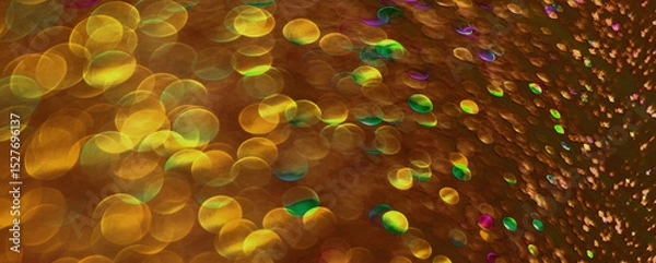 Fototapeta golden bokeh. abstract background