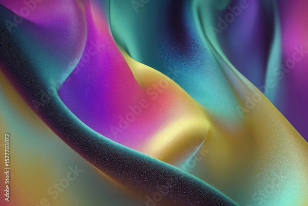 Fototapeta Colorful abstract texture creates blissful mood and visual aesthetic