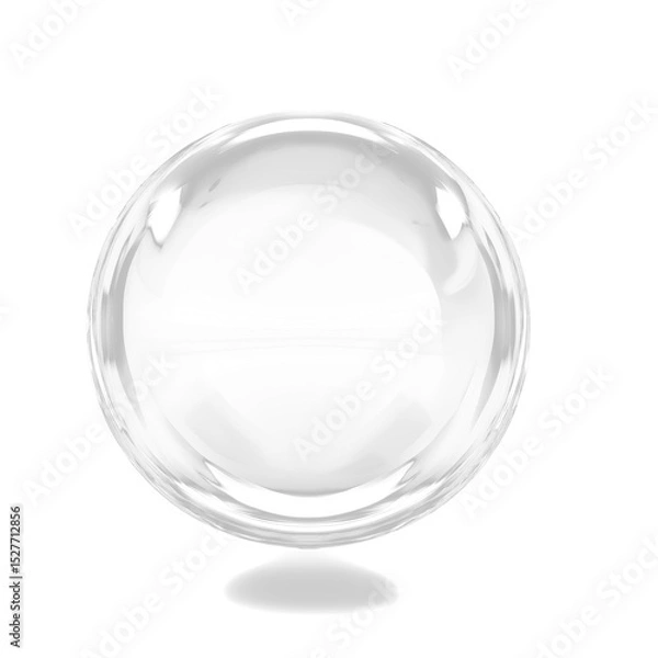 Obraz empty crystal ball